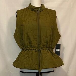 Marc New York Olive Quilted Vest